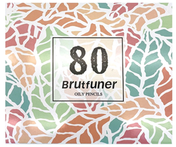 BRUTFUNER - Oil pencils - sada 80 ks
