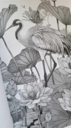 Birds & Flowers Coloring Book for Adults - Mia Quinn