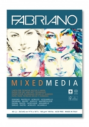 FABRIANO mixed media blok - A4 160g 60 listů