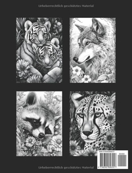 Blumen & Tiere im Detail Coloring book  1 - Lia Liebherz 