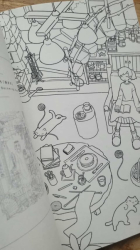 Book Girls Room: Unique rooms Coloring book - JAPONSKO