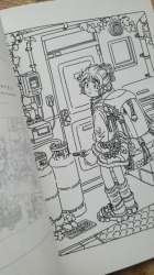 Book Girls Room: Unique rooms Coloring book - JAPONSKO