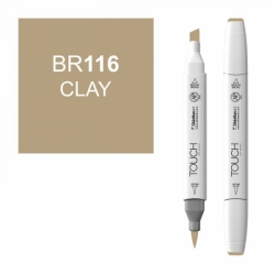 TOUCH Twin Brush Marker - oboustranný fix - ShinHan Art - jednotlivé barvy