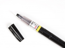 ZIG Kuretake Brush Pen No. 22 - špičkový štetečkový fix - černá