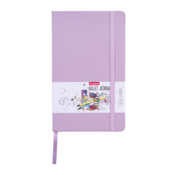 Bruynzeel Bullet journal - tečkovaný - lilac (13 x 21 cm, 140 g/m2) 