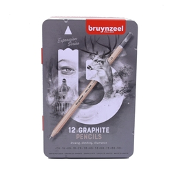 Bruynzeel Expression Series - grafitové tužky - sada 12 kusů