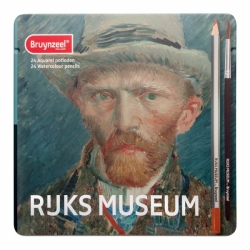 Bruynzeel Rijksmuseum - akvarelové pastelky - sada 24 ks
