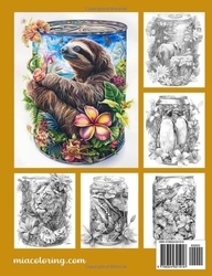 Can Worlds- Coloring Book for Adults - Mia Quinn 