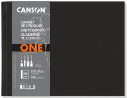 CANSON - Art Book One lepená vazba na krátké straně - různé velikosti