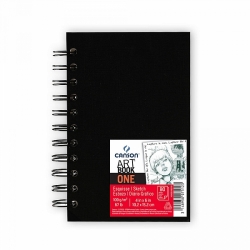 CANSON One ArtBook - kroužková vazba 100 g/m2 - 80 listů - A6