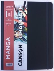 CANSON Manga skicák - Graduate Book - A4 (80 listů, 200g/m2)