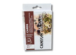 CANSON MI-TEINTES CARDS - kartičky (A6, 160g/m2, 30 ks)