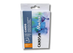 CANSON MONTVAL - akvarelové kartičky (A6, 300g/m2, 16ks)