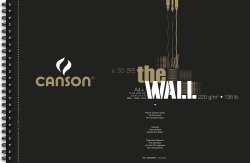 CANSON The Wall skicák - kroužková vazba (220 g, 30 listů) - A4+