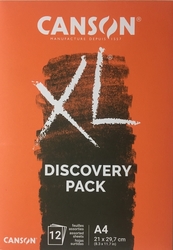 CANSON XL Discovery Pack Dessin & Croquis A4 12 listů