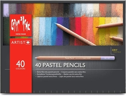 Caran d´Ache PASTEL PENCILS - pastel v tužce - sada 40 ks 