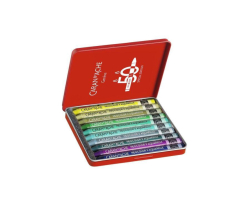 Caran d´Ache NEOCOLOR II SPECIAL EDITION 50 years - akvarelové voskové pastely - sada 10 ks - limitovaná edice - LUSH