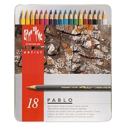 Caran d´Ache PABLO - umělecké pastelky - sada 18 ks