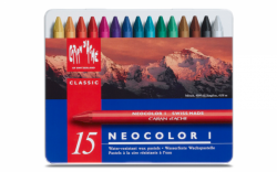 Caran d´Ache NEOCOLOR I - voskové pastely - sada 15 ks