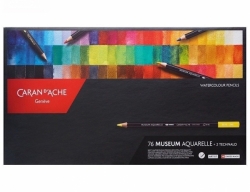 Caran d´Ache MUSEUM - akvarelové pastelky - sada 76 ks