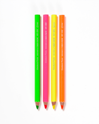 Caran d´Ache Maxi Pencils - FLUO - neonové pastelky - různé barvy