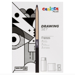 Carioca Plus sada na kreslení - sada 8 ks