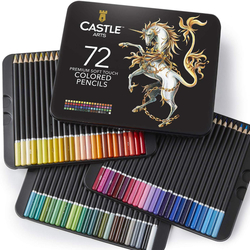 Castle Art Supplies - umělecké pastelky - sada 72 ks