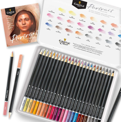 Castle Art Supplies - umělecké pastelky - sada 24 ks - PORTRAIT