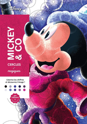 Cercles magiques - Disney Mickey & Co - Colouring by numbers - William Bal