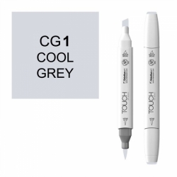 TOUCH Twin Brush Marker - oboustranný fix - ShinHan Art - jednotlivé barvy