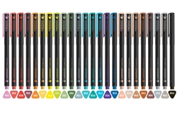 Chameleon Fineliner Changing colors - tónovací linery - sada 24 ks - BOLD TONES