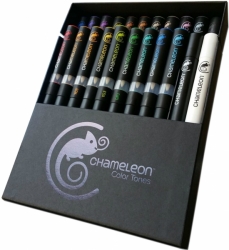 Chameleon Pen Color Tones - tónovací fixy - sada Deluxe - 22ks