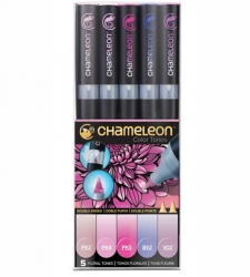 Chameleon Pen Color Tones - tónovací fixy - sada Floral Tones - 5ks 