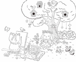 Chara and Meru – A Relaxing Life (Poklidný život Chary a Meru) - JAPONSKO