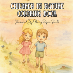 Children In Nature Coloring Book - Nancy Rogers Schacht