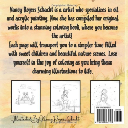 Children In Nature Coloring Book - Nancy Rogers Schacht