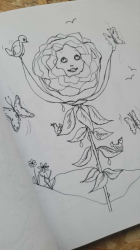 Children In Nature Coloring Book - Nancy Rogers Schacht