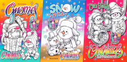 Christmas Set of 3 - colouring set - VÁNOCE - Mariola Budek