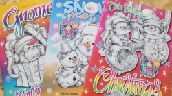 Christmas Set of 3 - colouring set - VÁNOCE - Mariola Budek