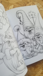 Christmas Set of 3 - colouring set - VÁNOCE - Mariola Budek
