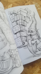 Christmas Set of 3 - colouring set - VÁNOCE - Mariola Budek
