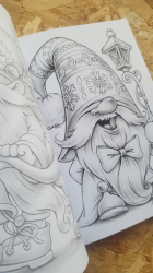Christmas Set of 3 - colouring set - VÁNOCE - Mariola Budek