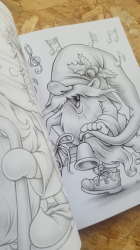 Christmas Set of 3 - colouring set - VÁNOCE - Mariola Budek