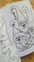 Christmas Set of 3 - colouring set - VÁNOCE - Mariola Budek