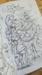 Christmas Set of 3 - colouring set - VÁNOCE - Mariola Budek