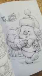 Christmas Set of 3 - colouring set - VÁNOCE - Mariola Budek