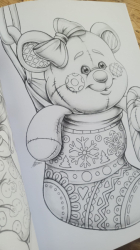 Christmas Set of 3 - colouring set - VÁNOCE - Mariola Budek