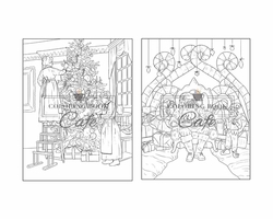 Christmas Stories - Coloring Book Cafe
