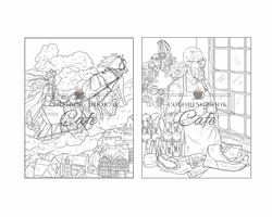 Christmas Stories - Coloring Book Cafe