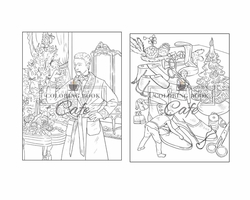 Christmas Stories - Coloring Book Cafe